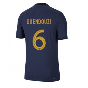 Frankrig Matteo Guendouzi #6 Hjemmebanetrøje VM 2022 Kort ærmer